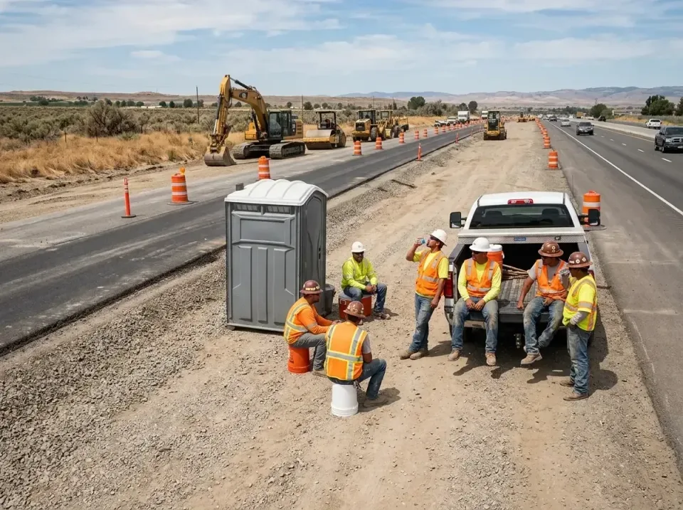 highway-road-construction-crew-007 — frequently asked questions, Porta Potty and Restroom Rentals in Winnemucca, NV